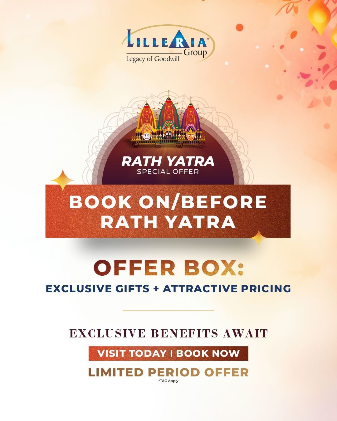 Lilleria Vivaanta 2 Rathyatra Special Offer